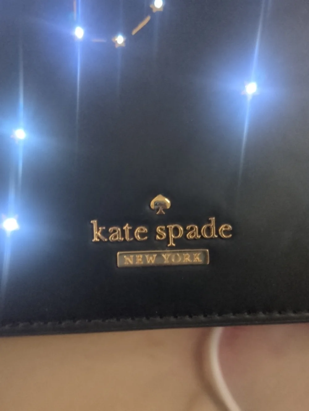 Kate Spade Star Bright Constellation Marci Written Stars Light Up RARE Gorgeous